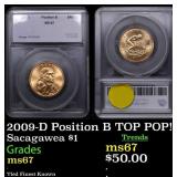 2009-D Position B Sacagawea Dollar $1 TOP POP! Gra