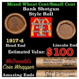 Lincoln Wheat Cent 1c Mixed Roll Orig Brandt McDon