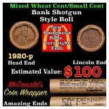 Lincoln Wheat Cent 1c Mixed Roll Orig Brandt McDon