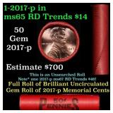 Shotgun Lincoln 1c roll, 2017-p 50 pcs Steel Stron