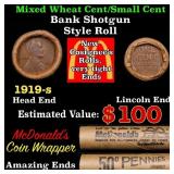 Lincoln Wheat Cent 1c Mixed Roll Orig Brandt McDon