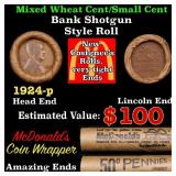 Lincoln Wheat Cent 1c Mixed Roll Orig Brandt McDon