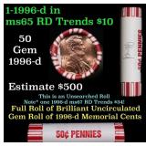 Shotgun Lincoln 1c roll, 1996-d 50 pcs Steel Stron