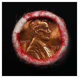 BU Shotgun Lincoln 1c roll, 1976-d 50 pcs United C