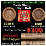Small Cent Mixed Roll Orig Brandt McDonalds Wrappe