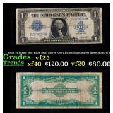 1923 $1 large size Blue Seal Silver Certificate Gr