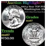 ***Auction Highlight*** 1963-p Washington Quarter