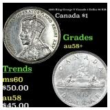 1957 Canada $1 Silver Canada Dollar KM# 54 1 Grade