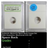 Authentic Meteorite Space Rock Campo Del Cielo Arg