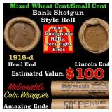 Lincoln Wheat Cent 1c Mixed Roll Orig Brandt McDon