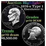 Proof ***Auction Highlight*** 1976-s Type 1 Eisenh