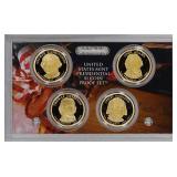 2007 PRESIDENTIAL Dollar Proof Set No Outer Box