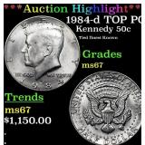 ***Auction Highlight*** 1984-d Kennedy Half Dollar