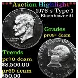 Proof ***Auction Highlight*** 1976-s Type 1 Eisenh