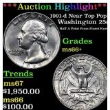 ***Auction Highlight*** 1991-d Washington Quarter