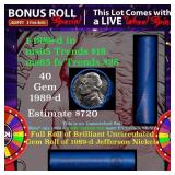 INSANITY The CRAZY Nickel Wheel 1000s won so far,