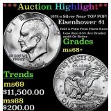 ***Auction Highlight*** 1974-s Silver Eisenhower D