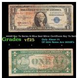1935H Key To Series $1 Blue Seal Silver Certificat