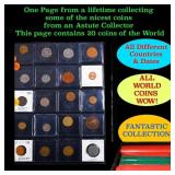 20 Great Coins of the World, hand selected, many t