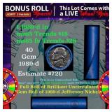 INSANITY The CRAZY Nickel Wheel 1000s won so far,