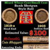 Small Cent Mixed Roll Orig Brandt McDonalds Wrappe