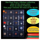 20 Great Coins of the World, hand selected, many t