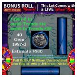 INSANITY The CRAZY Nickel Wheel 1000s won so far,