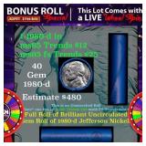 INSANITY The CRAZY Nickel Wheel 1000s won so far,