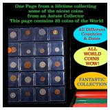 20 Great Coins of the World, hand selected, many t