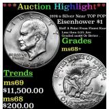 ***Auction Highlight*** 1974-s Silver Eisenhower D