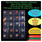 20 Great Coins of the World, hand selected, many t