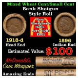 Lincoln Wheat Cent 1c Mixed Roll Orig Brandt McDon