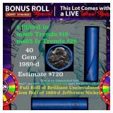 INSANITY The CRAZY Nickel Wheel 1000s won so far,