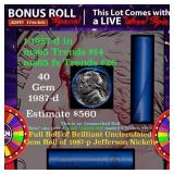 1-5 FREE BU Nickel rolls with win of this 1989-p S