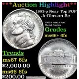 ***Auction Highlight*** 1992-p Jefferson Nickel Ne