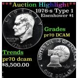 Proof ***Auction Highlight*** 1976-s Type 1 Eisenh