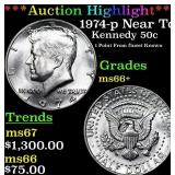 ***Auction Highlight*** 1974-p Kennedy Half Dollar