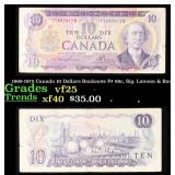 1969-1975 Canada 10 Dollars Banknote P# 88c, Sig.