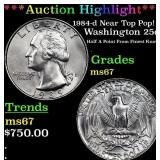 ***Auction Highlight*** 1984-d Washington Quarter