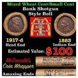 Small Cent Mixed Roll Orig Brandt McDonalds Wrappe