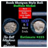 Buffalo Nickel Shotgun Roll in Old Bank Style 