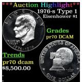 Proof ***Auction Highlight*** 1976-s Type 1 Eisenh