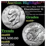 ***Auction Highlight*** 1974-s Silver Eisenhower D