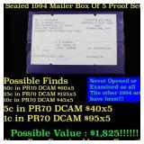 Original sealed box 5- 1994 United States Mint Pro