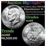 ***Auction Highlight*** 1971-s Silver Eisenhower D