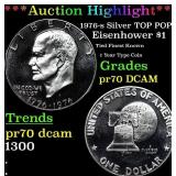 Proof ***Auction Highlight*** 1976-s Silver Eisenh