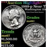 ***Auction Highlight*** 1989-p Washington Quarter