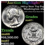 ***Auction Highlight*** 1965-p Washington Quarter