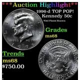***Auction Highlight*** 1996-d Kennedy Half Dollar