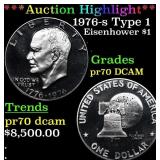 Proof ***Auction Highlight*** 1976-s Type 1 Eisenh